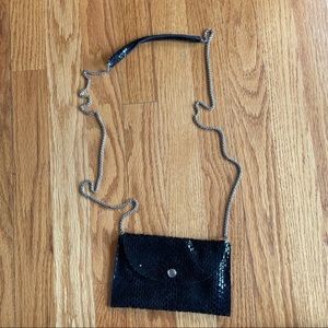 EUC Sorial New York Scaly Leather‎ Wallet Crossbody Bag